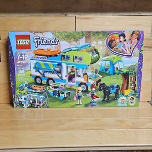 Lego Friends 41339 Mia's Camper Van Retired Set NIB